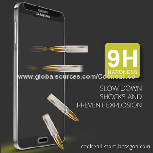 New arrival high-quality tempered glass screen protector for Galaxy Note 3, privacy